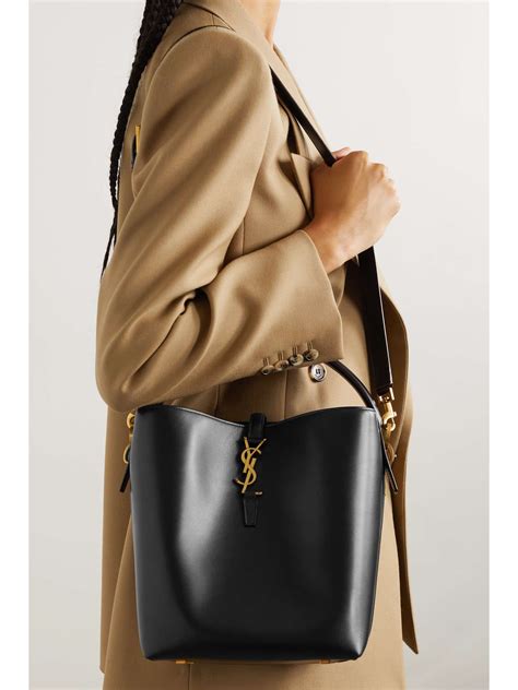 ysl mini leather shoulder bag|ysl shoulder bag with tassel.